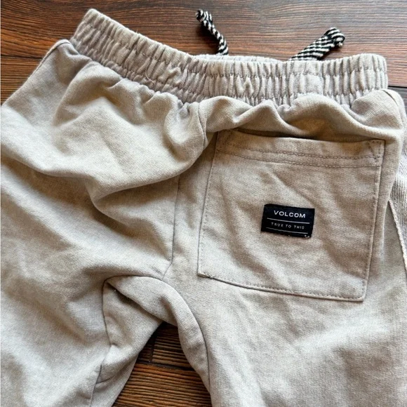 Volcom Kids Light Tan Joggers - Picture 5 of 8